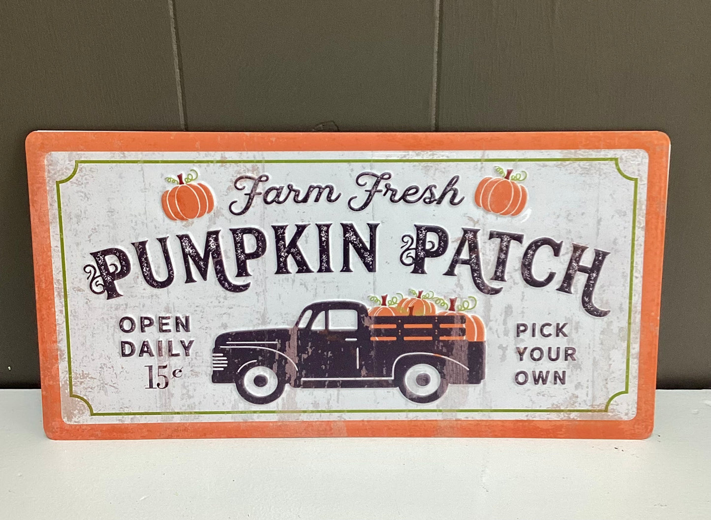 Farm Fresh Metal Sign