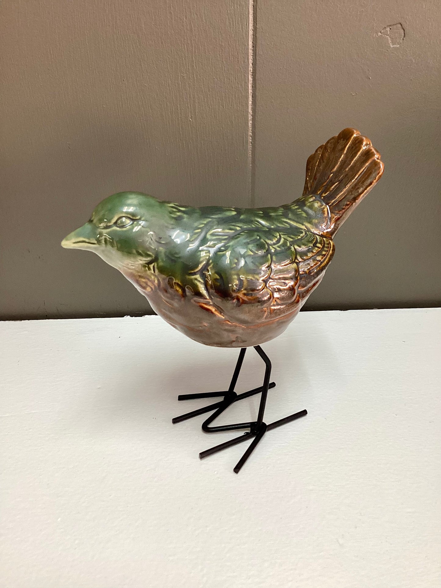 Stoneware Tabletop Bird