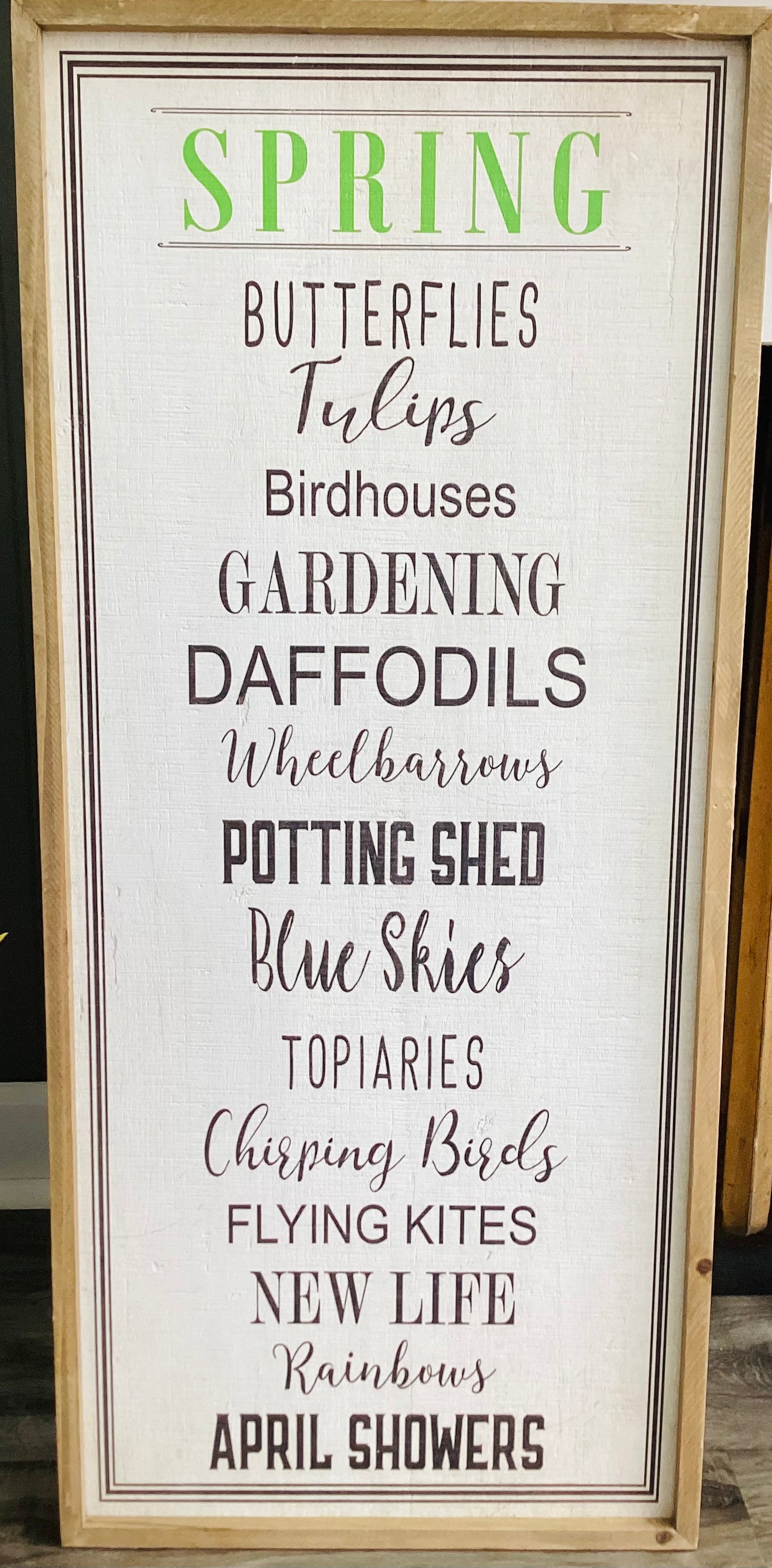 Spring Sign