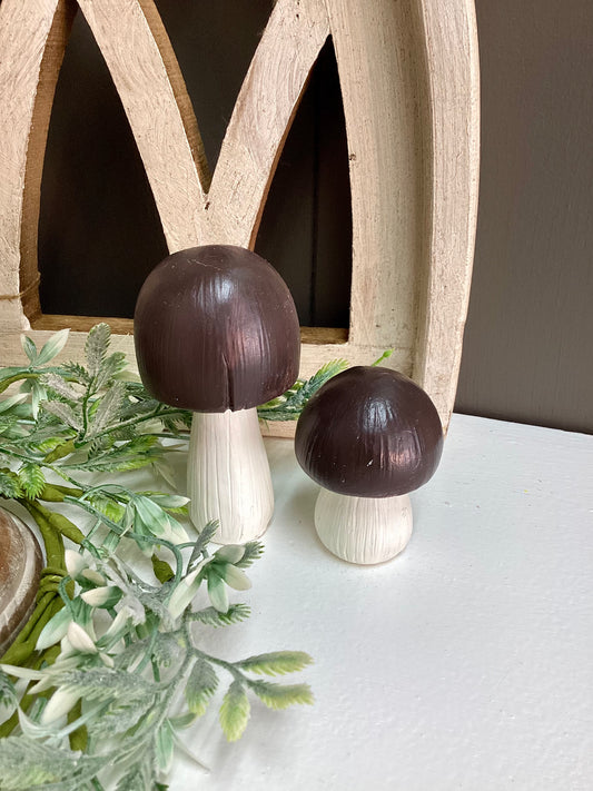 Mushroom decor set