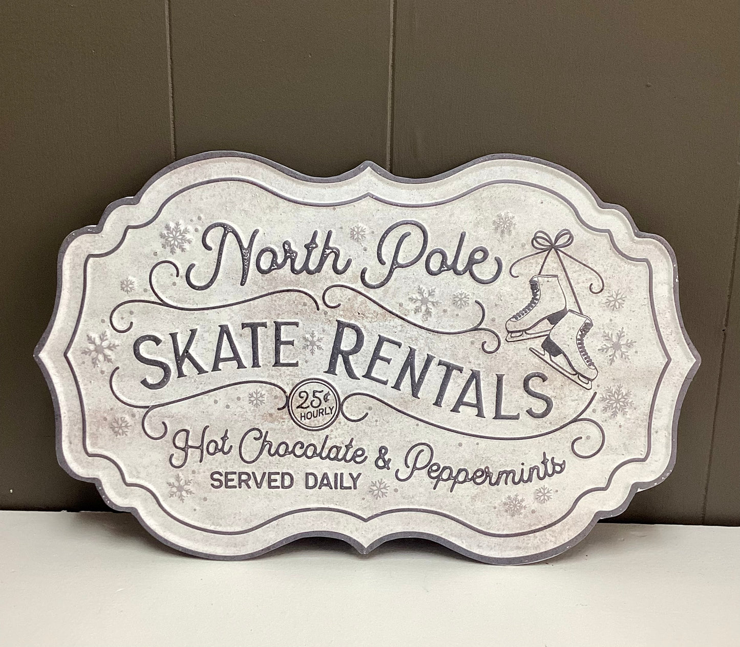 Skate Rental Sign
