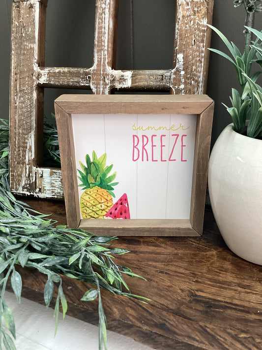 Reversible Decor Sign